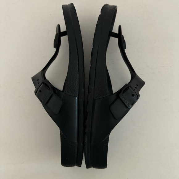Birkenstock Gizeh Essentials EVA Black Thong Sandals Size 38 - Picture 4 of 9
